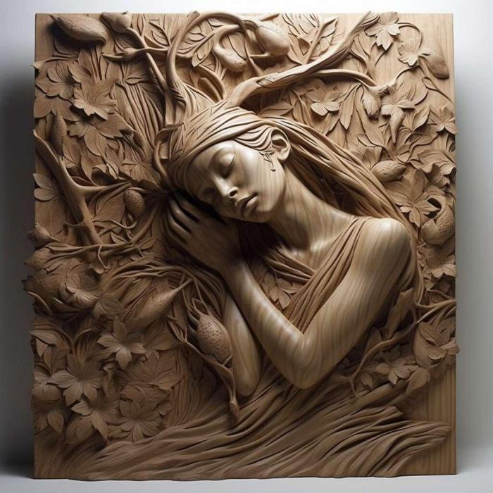 نموذج ثلاثي الأبعاد لآلة CNC 3D Art 